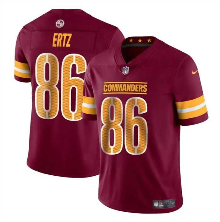 Men & Women & Youth Washington Commanders #86 Zach Ertz Burgundy Vapor Limited Football Stitched Jersey->washington commanders->NFL Jersey